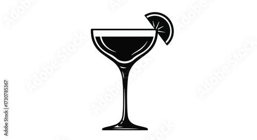 glass with wine
