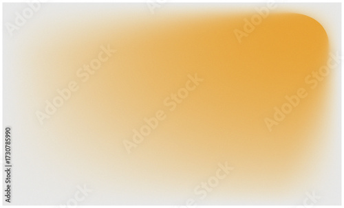Soft gradient of warm orange and cream colors isolated on transparent background