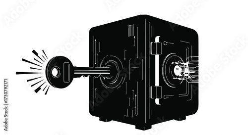 safe with combination lock