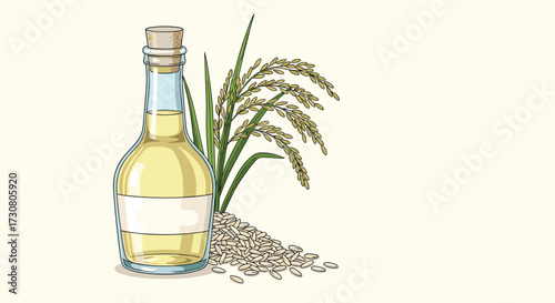 Unlock the natural benefits of rice bran oil for healthy skin and hair.