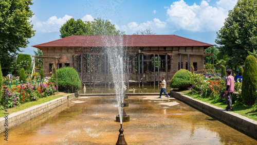 Nestled in the heart of Srinagar, the fountains of Shalimar Bagh at Srinagar  are a jewel of Mughal garden design. Built in 1619 by Emperor Jahangir for his queen Nur Jahan