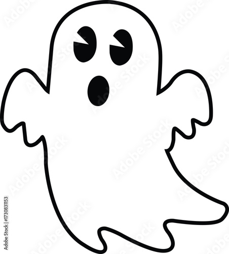 Halloween event special cute ghost