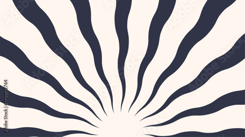 Vibrant abstract sunburst with geometric rays and color gradients. EPS-10.