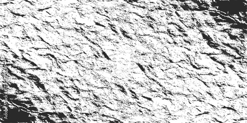 Gray concrete grunge wall texture: rough surface pattern of old plaster and cement structure