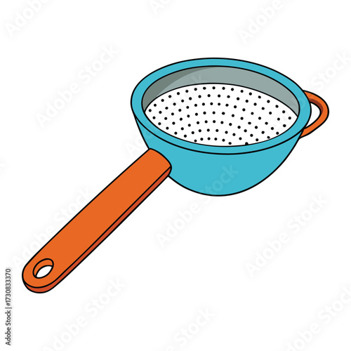 A fine mesh strainer bar features a tightly woven stainless steel screen with a sturdy handle, perfect for filtering cocktails, teas, or sauces smoothly without residue or pulp.

