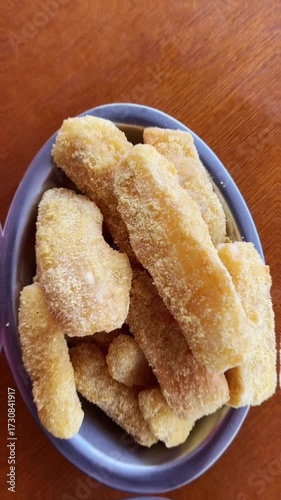 Aipim frito - culinária baiana 
