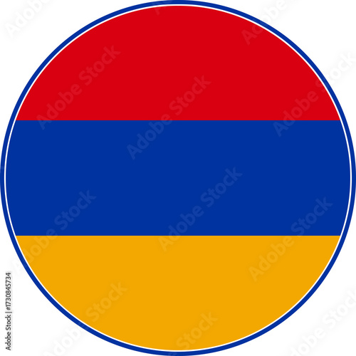 Armenia Circle Flag, Armenia Flag Icon Free Download Armenia Circle Flag, Armenia Flag Icon - GFXLoad