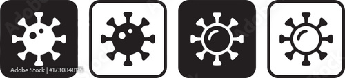 virus, cell, pandemic, biology, medical, science, background, graphic, illustration, health, icon, infection, pathogen, design, symbol, outbreak, keywords:, disease, set, white, danger, coronavirus, e