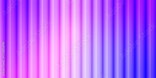 Bright gradient neon lines abstract background. Vibrant gradient diagonal stripe pattern in pink, purple, and blue tones, modern abstract vector background with dynamic 3D depth effect