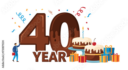 Celebrating forty years of achievements and milestones with joy and festivity.