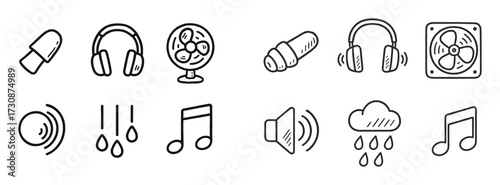 Sleep Noise Icons