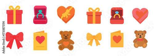 Romantic Gifts Icons
