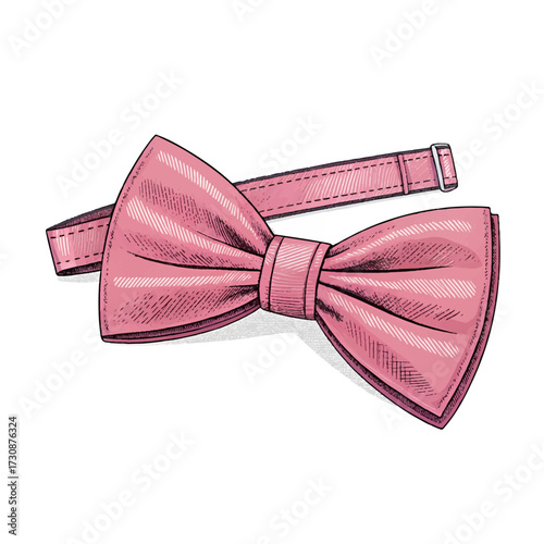 bow tie isolated on white background