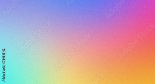 Vibrant Gradient Background with Smooth Color Transitions and Subtle Grain Texture