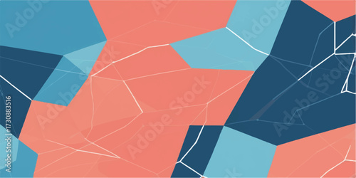 Abstract colorful geometric triangle mosaic vector pattern illustration design