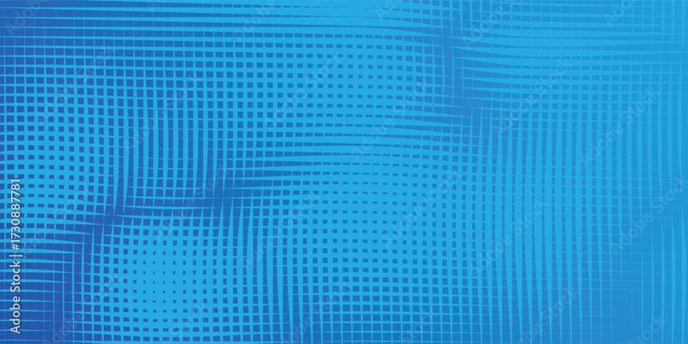 Fototapeta premium A beautiful blue or navy crossed pattern or an abstract background.