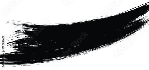 Painted the wall and paintbrush or paintbrushes with brush stroke. Paint brush sign. Brush stroke background. Grunge brush strokes. For home, interior renovation. Painting, paintbrushes tool icon.