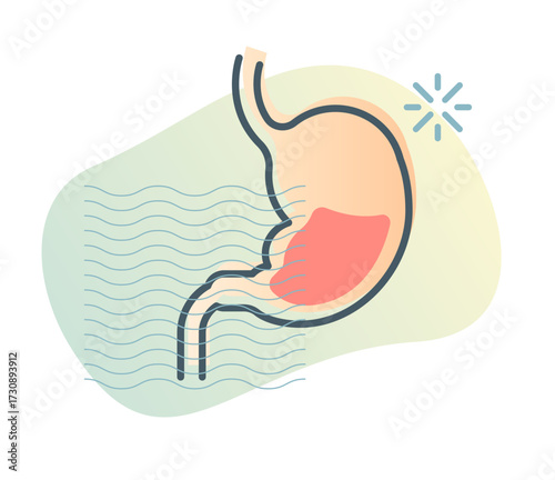 Digestive Problems - Diarrhoea Symptom - Icon