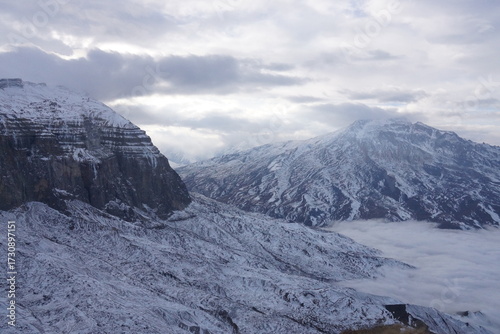 Snowy Peaks of Shahdag Mountains, Azerbaijan