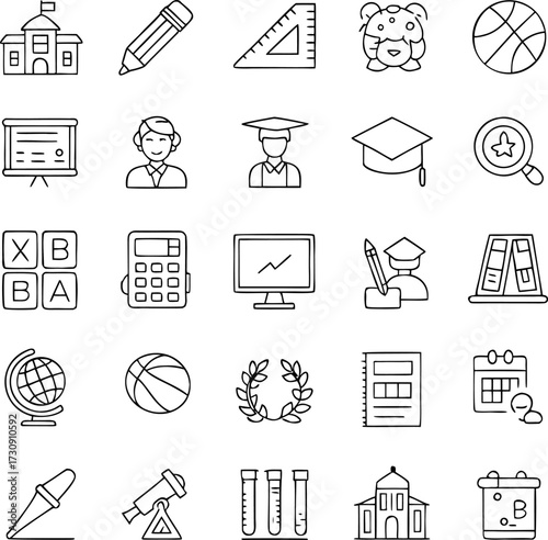 Flowers and Leaves Design Elements