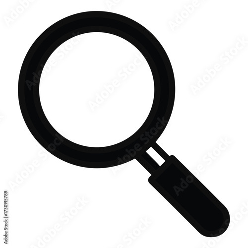 Magnifying glass icon for search and discovery