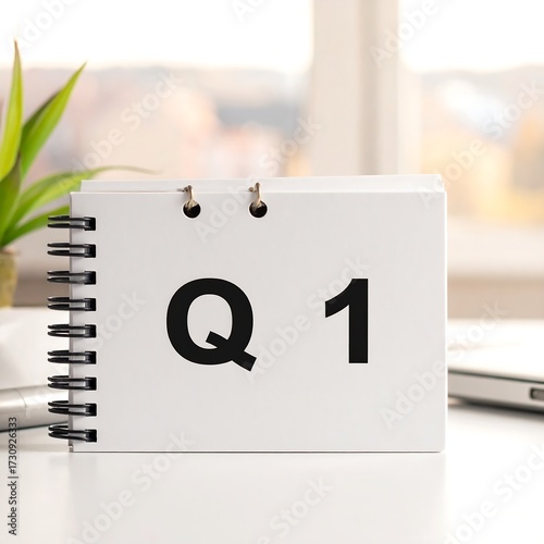 Quarterly Calendar for Q1.