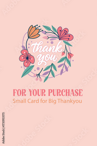 Thankyou card thank you 