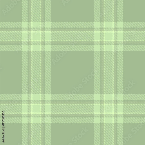 Soft green plaid pattern background. Perfect for textile designs, fashion, or backgrounds. Creates a calming and natural aesthetic.