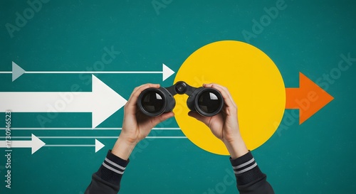 Vision and Direction: Binoculars Pointing to Future Success