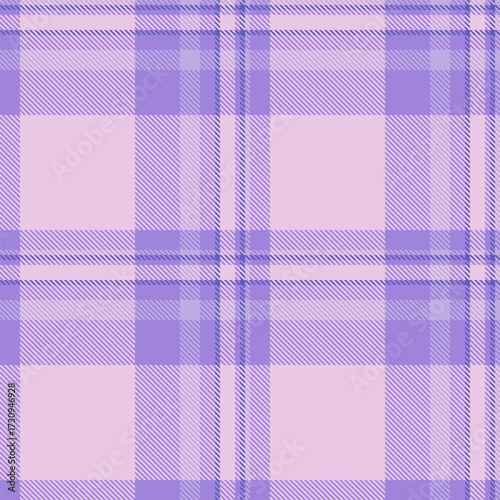 Gentle lilac plaid pattern. Ideal for backgrounds, textiles, or designs requiring a soft, calming aesthetic. Use it to evoke comfort, tradition, and style.