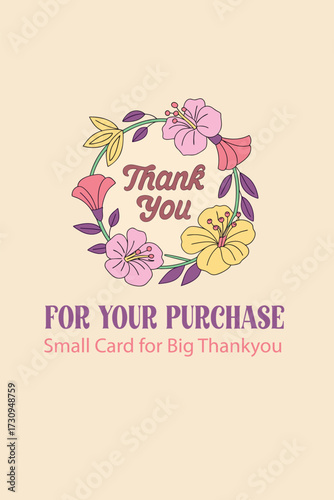 Thankyou card thank you 