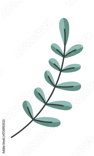 Decorative floral element Christmas decor