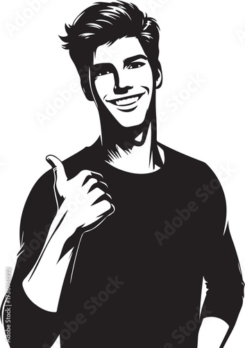 portrait of a young man smoking with glasses standing