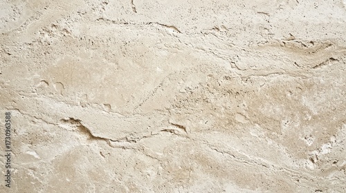 Light limestone background natural travertine stone texture seamless surface with organic patterns and warm beige tones perfect for elegant design projects