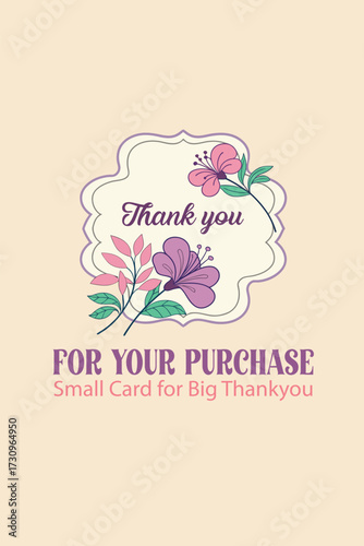 Thankyou card thank you 