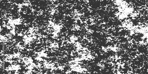 Vintage seamless black and white textured fabric pattern vector with grunge effect for background and wallpaper design illustration