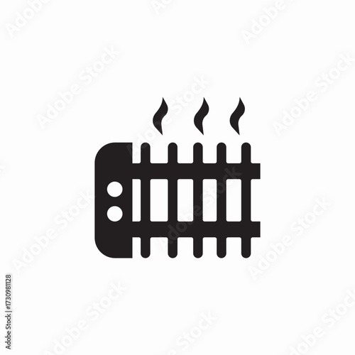 heating appliance icon sign vector