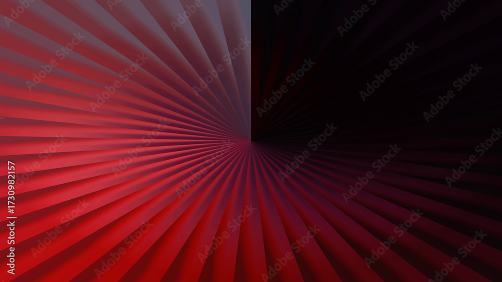 Fototapeta premium Striking abstract background with radial lines in shades of red and black, creating a dynamic and eyecatching visual effect for design projects
