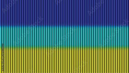 Vibrant, colorful stripes create a seamless rainbow pattern for a bright, decorative backdrop