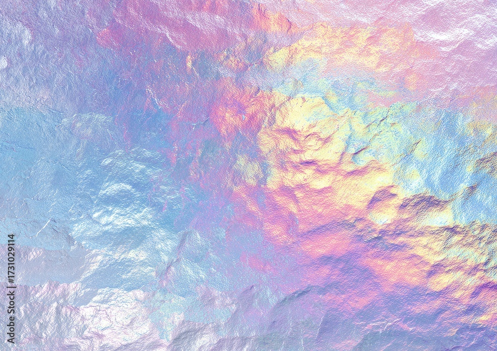 Obraz premium Abstract iridescent textured surface