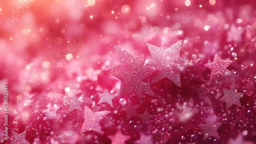 Close-up of a star cluster with many stars shining bright in the dark sky