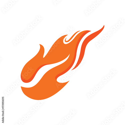 fired meteorite  logo vector icon illustration