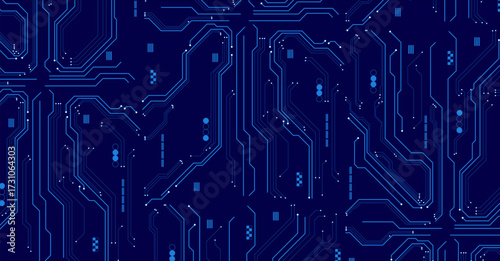 Digital Circuit Board Technology Background