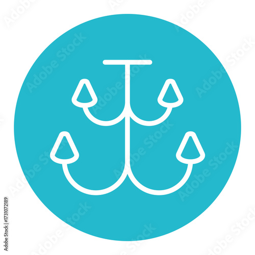 Cahndelier Vector Icons