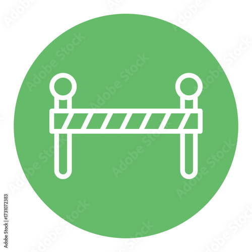 Construction Barrier Vector Icons