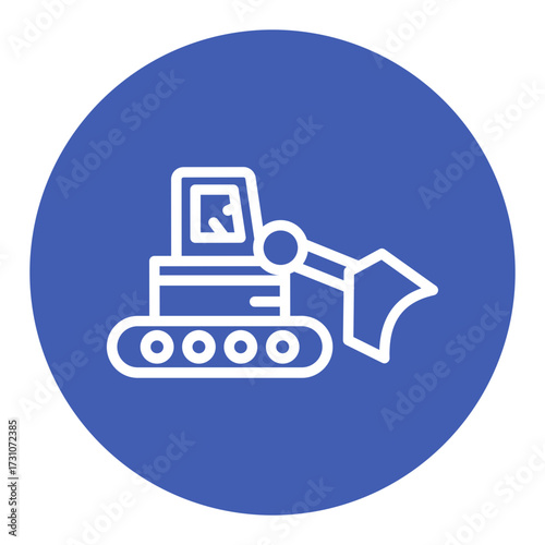 Backhoe Vector Icons