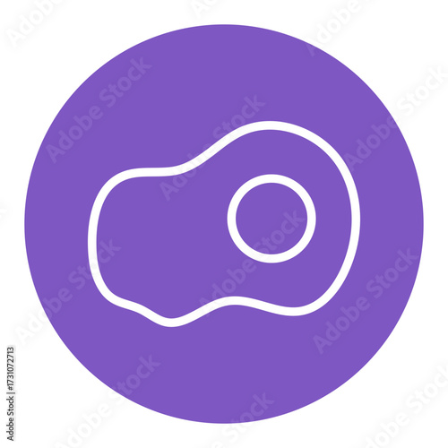 Fried Egg Vector Icons