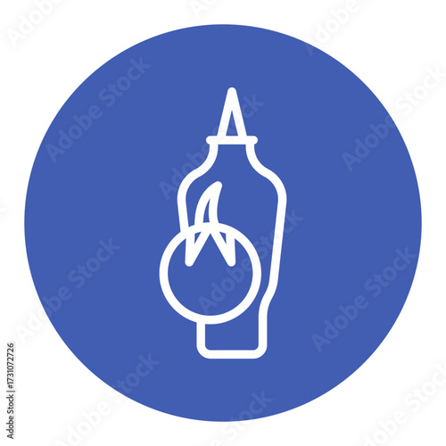 Tomato Sauce Vector Icons