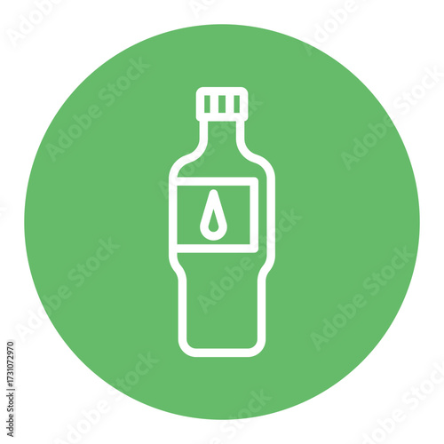 Water Bottle Vector Icons