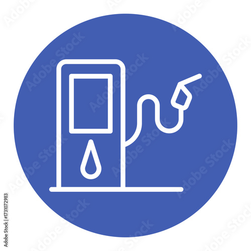 Gas Station Vector Icons